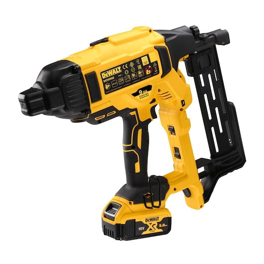 18V XR Brushless Fencing Stapler - 2 X 5Ah
