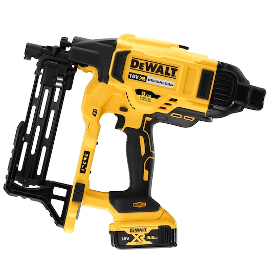 18V XR Brushless Fencing Stapler - 2 X 5Ah