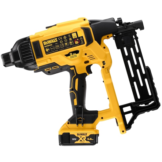 18V XR Brushless Fencing Stapler - 2 X 5Ah