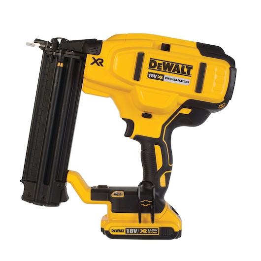 18V XR Brushless 18 Gauge Second Fix Nailer - 2 X 2Ah